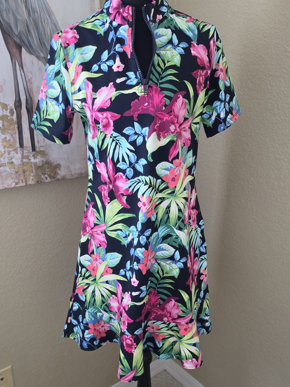 Tommy Bahama Activewear Dress Floral Print
